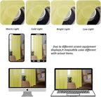 Chyhomenyc Lemon Sheer Curtains 96 inches Long 2 Panels, Light Filtering Soft Airy Solid Elegant Voile Window Treatment Drapes for Bedroom Living Room, 42Wx96L, 8FT L