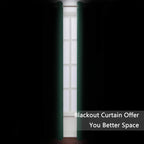 LEMOMO Blackout Curtains 66 x 95 inch/Dark Green Curtains Set of 2 Panels/Thermal Insulated Room Darkening Bedroom Curtains