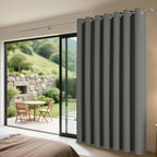Joydeco Blackout Patio Sliding Door Curtains, Privacy Room Divider Curtains