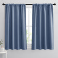 RYB HOME Blackout Curtains for Bedroom Living Room Nursery 63 inches Long