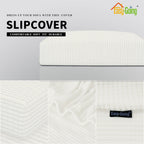 Easy-Going Stretch 1 Piece Chair Couch Cushion Cover for Sofa