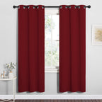 NICETOWN Navy Blackout Curtains for Kid's Room 42" Wide x 78" Long 2 Panels