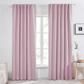 Deconovo Blackout Curtains for Bedroom, Living Room Curtains 63 Inches Long