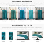 BOURINA Teal Throw Blanket 50 x90 Inches Throw Textured Solid Soft Sofa Throw Bed Runner Couch Cover Knitted Decorative Blanket Bed Runner