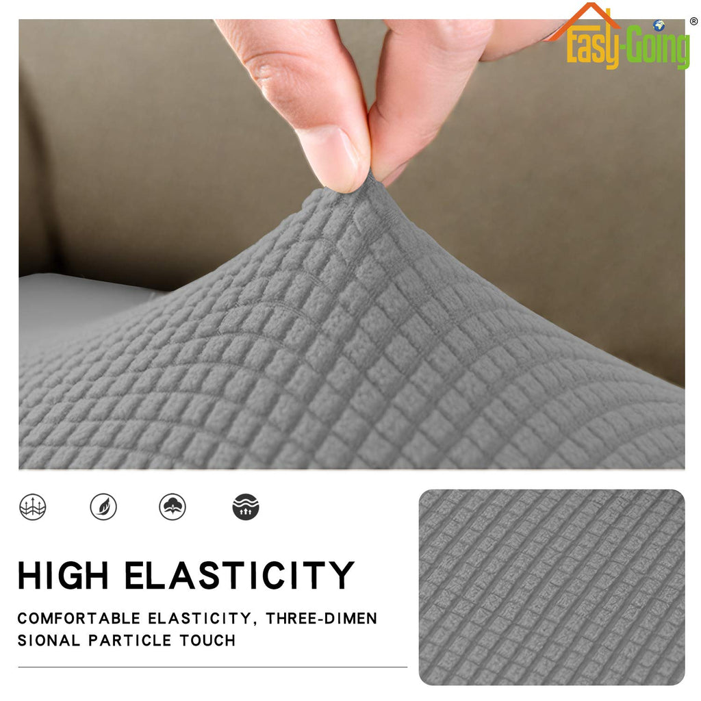 Easy-Going Stretch 1 Piece Loveseat Couch Cushion Cover for Sofa