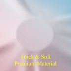 Estelar Textiler Pink and Blue Ombre Curtains for Bedroom 72 Inch Long