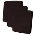 ANARACHON Leather Look Couch Cushion Covers Sofa Seat Slipcovers Sets Couches Furniture Protector for Sectional Armchair Loveseat Pets Kids Stretch Spandex Fabric (3 Cushion Sofa, Chocolate)
