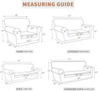 Easy-Going 100% Waterproof Chair Couch Cover, Stretch Jacquard Sofa Cover