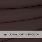 PureFit Super Stretch Sofa Slipcover – Spandex Non Slip Soft Couch Sofa Cover, Washable Furniture Protector with Non Skid Foam and Elastic Bottom for Kids, Pets (Oversized, Chocolate)