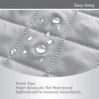 Easy-Going Chair Sofa Slipcover Reversible Sofa Cover Water Resistant Couch Cover Furniture Protector Cover with Elastic Straps for Pets Kids Children Dog Cat (Chair, Light Gray/Ivory)