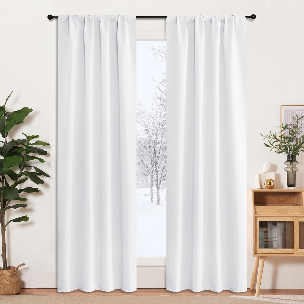 RYB HOME 2 Panels Doorway Curtains