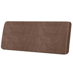 ANARACHON Leather Look Couch Cushion Covers Sofa Seat Slipcovers Sets Couches Furniture Protector for Sectional Armchair Loveseat Pets Kids Stretch Spandex Fabric (1 Cushion XL Sofa, Brown)