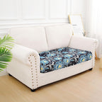 hyha Printed Couch Cushion Covers, Sofa Covers Washable for 2 Cushion Couch