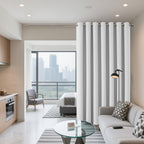 Joydeco Blackout Patio Sliding Door Curtains, Privacy Room Divider Curtains