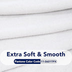 PureFit Super Stretch 4 Seater Sofa Slipcover – Spandex Non Slip Soft Couch Sofa Cover, Washable Furniture Protector with Non Skid Foam and Elastic Bottom for Kids, Pets （XX Large, White）