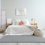 Amearea Modern Soft Hallway Runner Rug, 2x8 Feet Area Rug Runners for Hallways, Washable Runner Rugs, Non Slip Memory Foam Runner Rugs Carpet for Entrance Kitchen Kids Room Decor, Grey