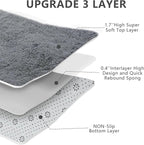 Shag Area Rugs for Bedroom Living Room,6X9 Ultra Soft Fluffy Area Rugs for Dorm, Indoor Carpet Nursery Rugs for Kids Room Home Decor,Dark Grey
