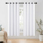 NICETOWN Cappuccino Blackout Curtains for Kitchen 55" w x 78" L 2 Panels