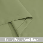 Yakamok 84 Inch Length Blackout Curtains for Bedroom, Light Blocking Drapes Room Darkening Thermal Insulated Solid Grommet Panels for Living Room, (62Wx84L, Sage Green, 2 Panels)