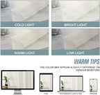 Ebesto Ivory Sheer Curtains for Windows 108 inches Long 2 Panels Set, Soft Lightweight Light Filtering Drapes for Living Room Bedroom, Dual Rod Pocket Sheer Curtains, 2x42Wx108L inches