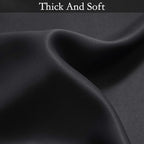 SimpleHome Ombre Room Darkening Curtains for Bedroom, Gradient Black to Gray White Light Blocking Thermal Insulated Grommet Window Curtains/Drapes for Living Room,2 Panels, 52x96 inches Length
