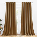 NICETOWN Blackout Curtain Panels for Bedroom, 2 Panels, W70 x L95-inch, Royal Blue, Thermal Insulated Grommet Top Blackout Draperies and Drapes for Basement