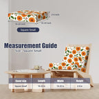 8Pcs Stretch Patio Cushion Covers, Outdoor Couch & Sofa Replacement Slipcovers for Patio Furniture Cushion Covers, Washable Reusable Furniture Protector