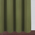 LEMOMO Olive Blackout Curtains/52 x 95 Inch/Set of 2 Panels Thermal Insulated Room Darkening Curtains for Bedroom