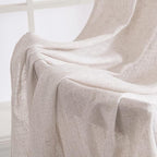 MIULEE White Linen Curtains 54 Inch Length 2 Panels for Bedroom Living Room, Soft Thick Linen Textured Natural Short Window Drapes Semi Sheer Light Filtering Back Tab Rod Pocket Burlap Look Decor