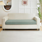 Couch Covers for 2 Cushion Sofa Pet Friendly Couch Cushion Covers Universal Sofa Covers Washable Stretch Slipcovers for Sectional Sofa (Texture Green,Large Double Seat Cover)