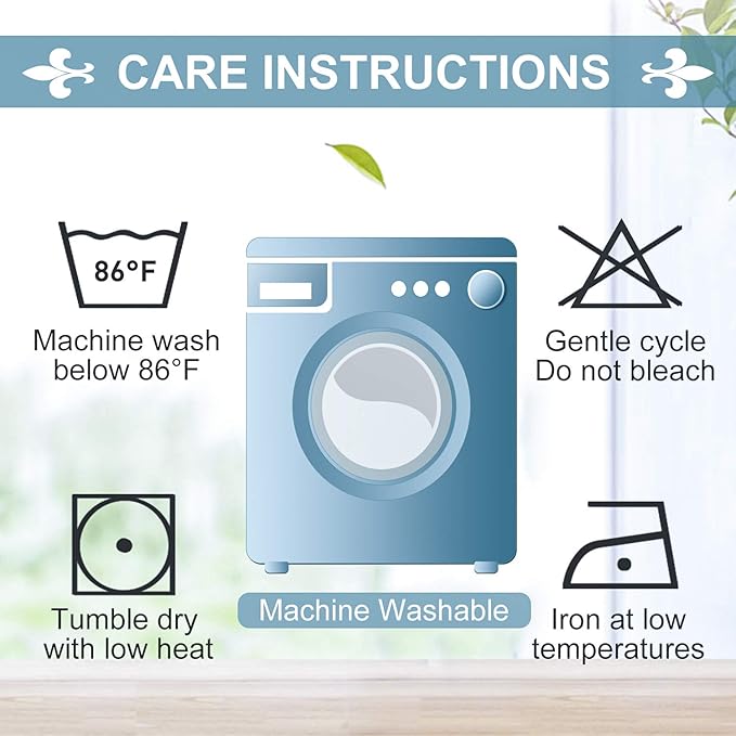 ChrisDowa Blackout Curtains for Bedroom and Living Room 84 Inches Long