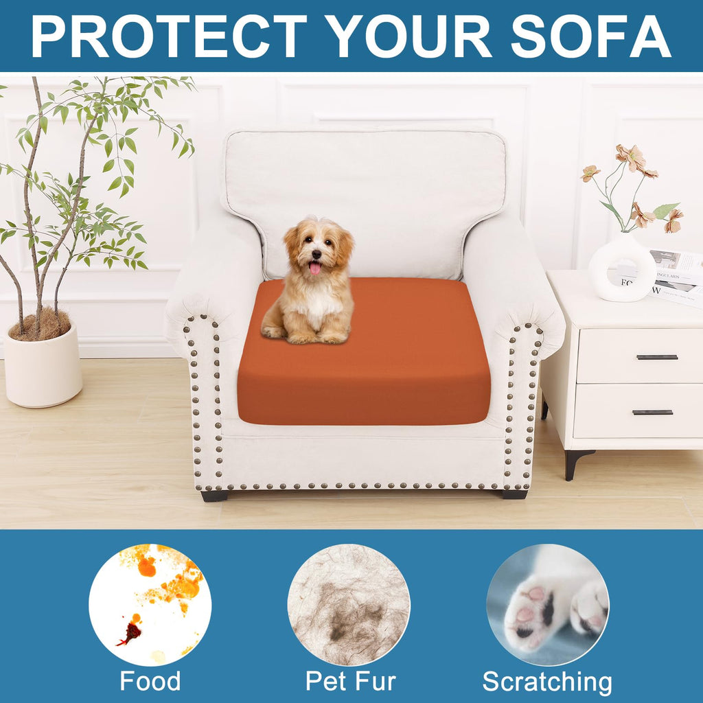 Smiry Couch Cushion Covers, Stretch Couch Covers for Sofa