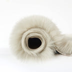 EasyJoy Ultra Soft Fluffy Shaggy Area Rug Faux Fur Rug Chair Cover Seat Pad Fuzzy Area Rug for Bedroom Floor Sofa Living Room (4 x 6 ft Rectangle, Light Grey
