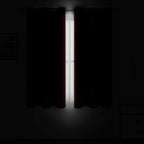 LEMOMO Red Blackout Curtains 40 x 63 Inch Length/Set of 2 Curtain Panels/Thermal Insulated Room Darkening Blackout Curtains for Bedroom