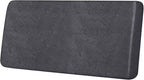 Leather Look Couch Cushion Covers Sofa Seat Slipcovers Sets Couches Furniture Protector for Sectional Armchair Loveseat Pets Kids Stretch Spandex Fabric (1 Cushion Loveseat, Dark Grey)