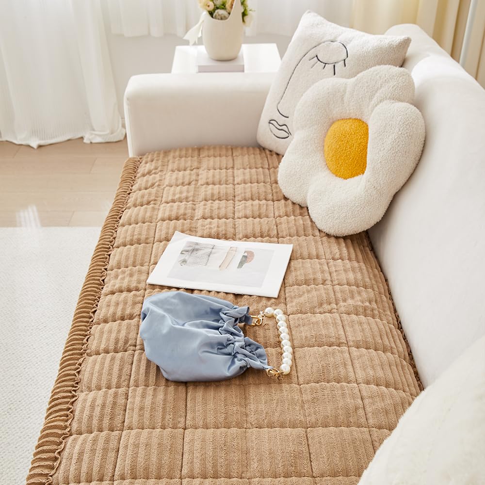 Awjcsv Couch Covers for Dogs Washable, Non Slip Sofa Protector Pet Friendly