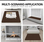 Easy-Going Sectional Couch Covers for Dogs L Shape Sofa Cover Reversible Sofa Slipcover Chaise Lounge Cover Furniture Protector Cover for Pets Dog Cat (42 x 68 inches, Coffee/Coffee)