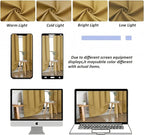 Simplebrand Ava Bright Gold Short Blackout Curtains for Bedroom 45 Inches Long 2 Panels Set, Solid Thermal Insulated, Energy Saving Window Treatment Curtains Blackout Drapes, W40 x L45 Inch