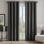 NICETOWN Room Darkening Draperies Curtains Panels, 2 Panels Grey W52 x L84