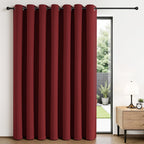 Joydeco Blackout Patio Sliding Door Curtains, Privacy Room Divider Curtains