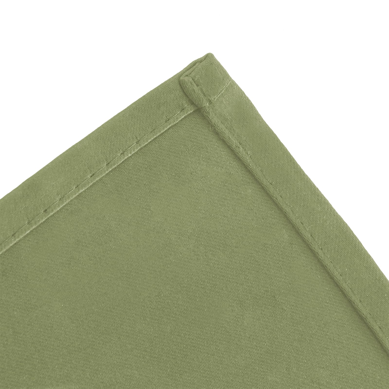 LEMOMO Sage Green Thermal Blackout Curtains/52 x 72 Inch/Set of 2 Panels Room Darkening Curtains for Bedroom