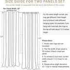 100% Blackout Shield Linen Blackout Curtains for Bedroom 120 Inches Long, Back Tab/Rod Pocket Living Room Drapes, Thermal Insulated Blackout Curtains 2 Panels Set, 50" W x 120" L, Faux Linen