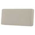 H.VERSAILTEX Super Stretch Individual Seat Cushion Covers Sofa Covers Couch Cushion Covers Slipcover Sets Thick Jacquard Textured Twill Fabric (1 Piece Sofa Cushion Cover, Island Fossi)