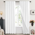 Deconovo Blackout Curtains for Bedroom, Living Room Curtains 84 Inches Long