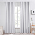 Deconovo Blackout Curtains for Bedroom, Living Room Curtains 84 Inches Long