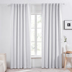 Deconovo Blackout Curtains for Bedroom, Living Room Curtains 84 Inches Long
