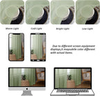 Chyhomenyc Light Green Sheer Valances for Windows - Light Filtering Small Kitchen Curtains, Rod Pocket Short Top Window Treatment Decor for Living Room Bathroom Basement, 42Wx16L inches, 2 Panels