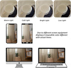 Chyhomenyc Taupe Sheer Curtains 96 inches Long 2 Panels, Light Filtering Soft Airy Solid Elegant Voile Window Treatment Drapes for Bedroom Living Room Wedding Party Decor, 42 Wx96 L, 8FT L