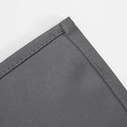 LEMOMO Blackout Curtains 66 x 54 Inch Long Frost Grey Curtains Set of 2 Panels Room Darkening Curtains for Bedroom and Living Room