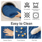 hyha Couch Cover for Dogs, Washable Non Slip Plush Flannel Sofa Protector